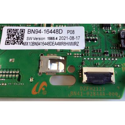 MAIN PARA TV SAMSUNG (55) QLED 4K UHD SMART TV / NUMERO DE PARTE BN94-16448D / BN41-02844A / BN97-18505A / BN97-17789A / PANEL CY-QA055HGCV1H / CY-QA055HGCV6H / MODELO QN55Q6DAAFXZA XG08 / QN55Q6DAAFZXA XQ11 - Imagen 2